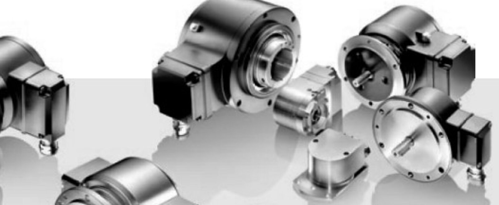 Selection of high-precision Hübner encoders and industrial automation components - different types of encoders